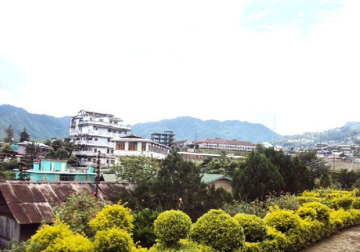 Partial view of Tuensang town. (Morung File Photo)